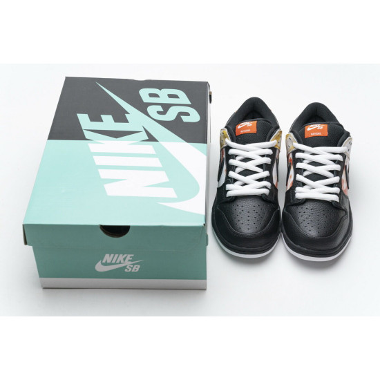 PK God Nike SB Dunk Low Raygun Tie-Dye Black