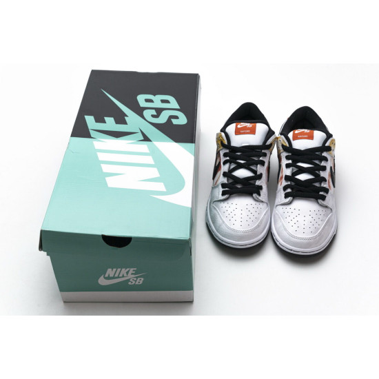 PK God Nike SB Dunk Low Raygun Tie-Dye White