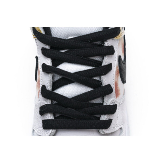 PK God Nike SB Dunk Low Raygun Tie-Dye White
