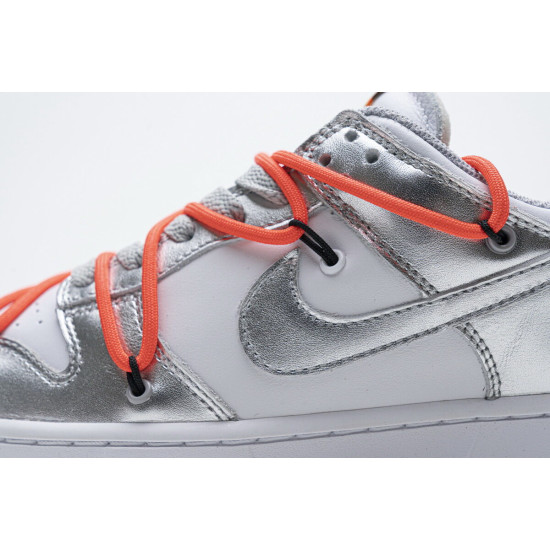 PK God Nike SB Dunk Low Silver White