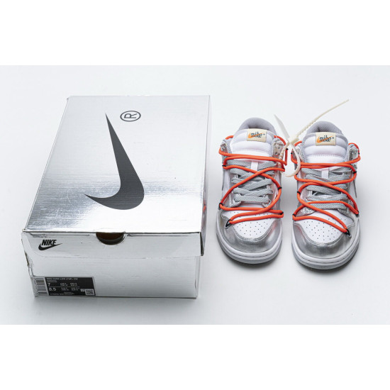 PK God Nike SB Dunk Low Silver White