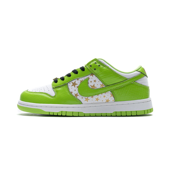 PK God Nike SB Dunk Low Supreme Green Stars