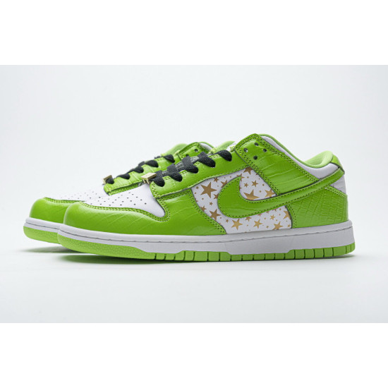 PK God Nike SB Dunk Low Supreme Green Stars