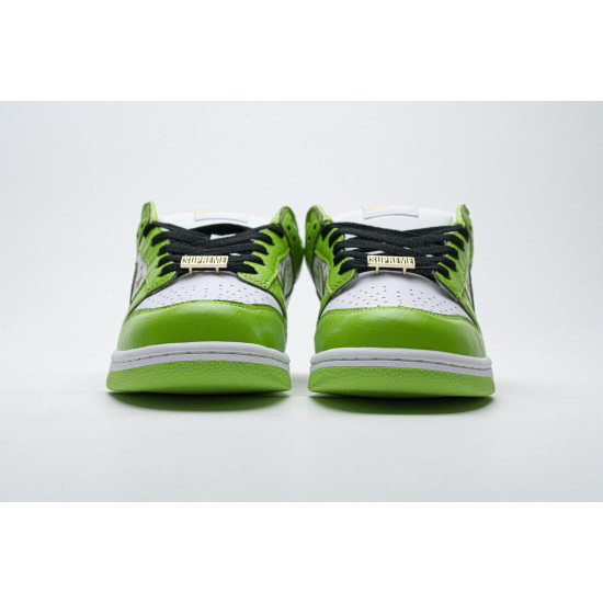 PK God Nike SB Dunk Low Supreme Green Stars