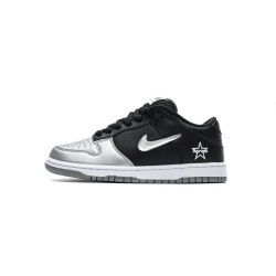 Yeezysale Nike SB Dunk Low Supreme Metallic Silver