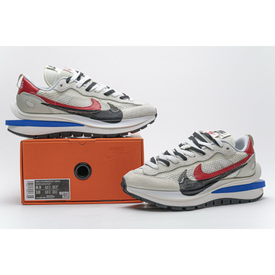 PK God Sacai x Nike Pegasua Vaporfly Villain Grey Blue Red